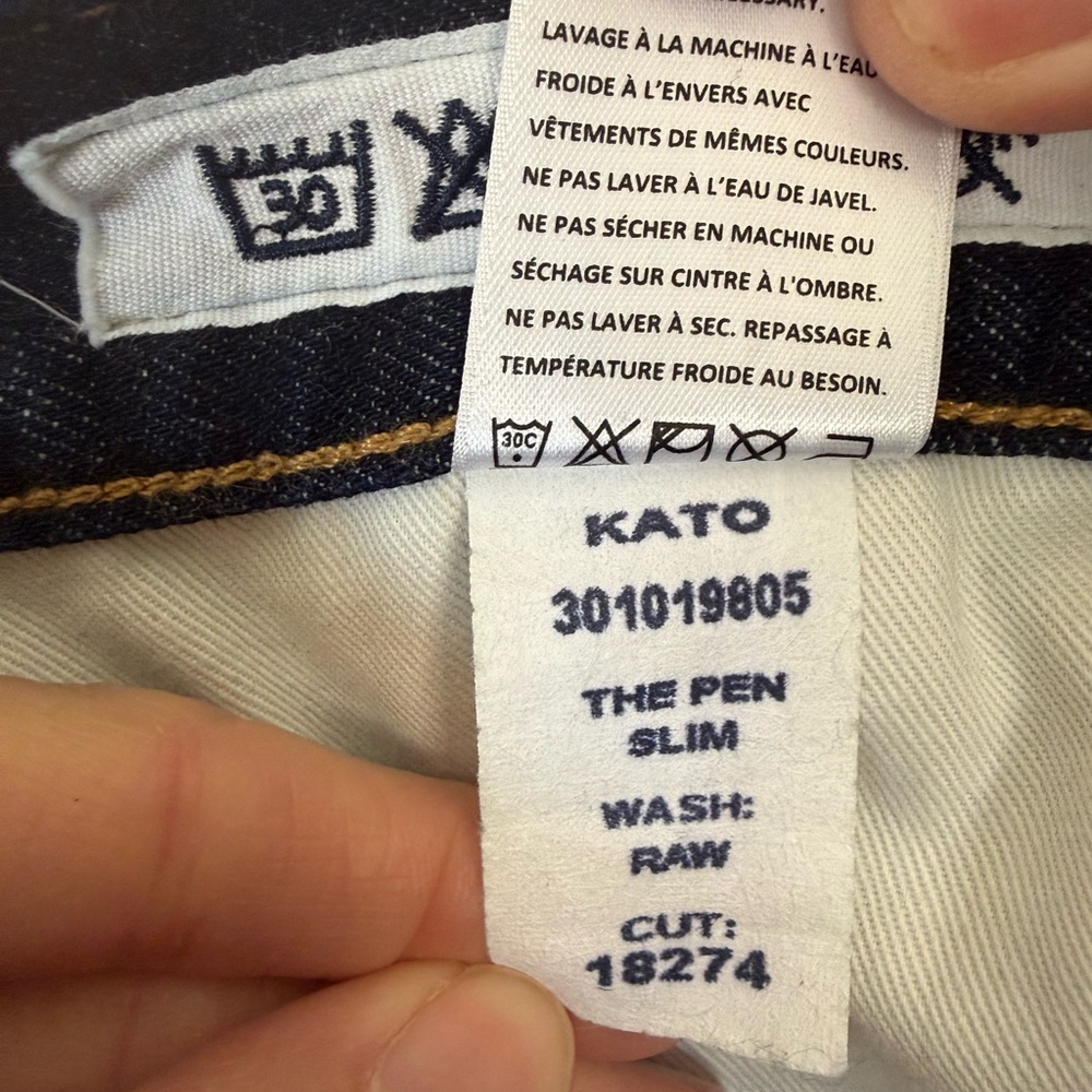 Classic Indigo Slim Fit Jeans - Picture 9 of 9